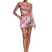 'ROMANTIC ERA' FLORAL PRINTED SHORTS ΙΝ LOOSE FIT