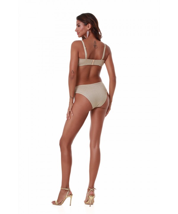 'GOLD NET' HIPSTER ΜΑΓΙΟ ΜΠΙΚΙΝΙ ΣΛΙΠ