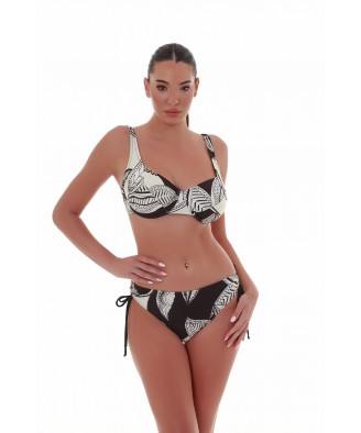 'CHIC ESCAPE' UNDERWIRED BIKINI TOP IN CUP E