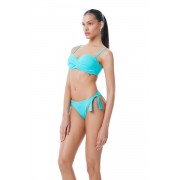 'SOLIDS' STRAPLESS UNDERWIRED BIKINI TOP IN CUP D