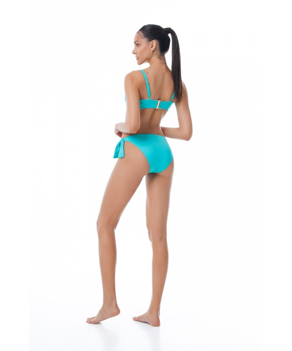 'SOLIDS' STRAPLESS UNDERWIRED BIKINI TOP IN CUP D