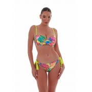 'EXOTIC CHARM' ΣΤΡΑΠΛΕΣ ΜΠΙΚΙΝΙ ΤΟΠ ΜΕ ΜΠΑΝΕΛΑ ΣΕ CUP D