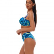 'BLUE LAGOON' ΣΤΡΑΠΛΕΣ ΜΠΙΚΙΝΙ ΤΟΠ ΜΕ ΜΠΑΝΕΛΑ ΣΕ CUP E
