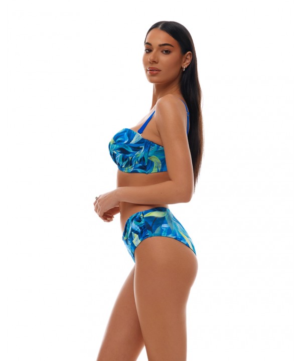 'BLUE LAGOON' ΨΗΛΟΜΕΣΟ ΜΠΙΚΙΝΙ ΣΛΙΠ ΜΕ ΤΥΠΩΜΑ