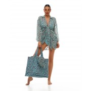 'CANDY RUSH' ΤΣΑΝΤΑ ΘΑΛΑΣΣΗΣ ΜΕ ΖΕΒΡΕ ΤΥΠΩΜΑ