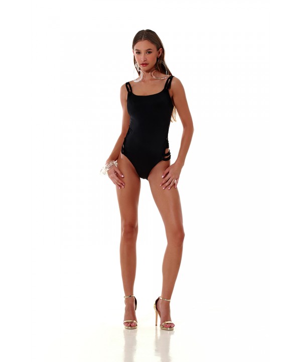 'SOLIDS' ONEPIECE SWIMSUIT WITH CUT OUTS