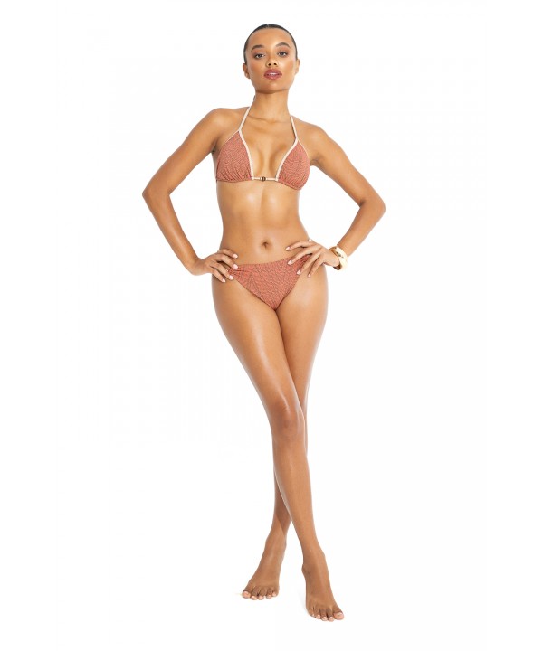'ON THE ROCKS' TRIANGLE BIKINI TOP