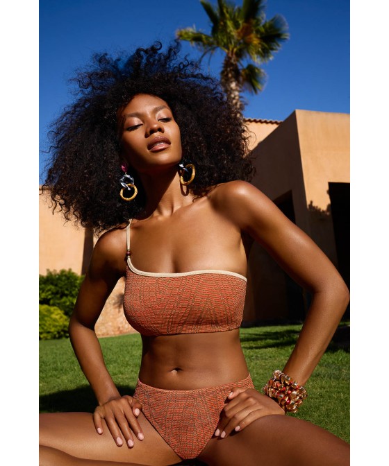 'ON THE ROCKS' ΜΠΟΥΣΤΑΚΙ ΜΠΙΚΙΝΙ ΤΟΠ ΜΕ ΕΝΑΝ ΩΜΟ