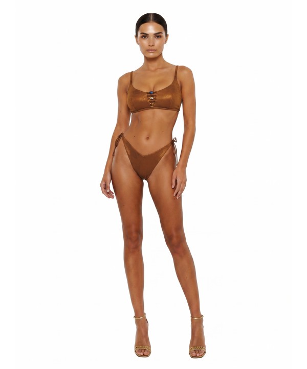 'REFLECTION' BIKINI CROP TOP