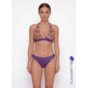 'INDIANA' PRINTED TRIANGLE BIKINI TOP