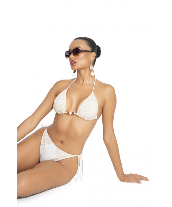 'CHOCO LOVERS' ΤΡΙΓΩΝΙΚΟ ΜΑΓΙΟ ΜΠΙΚΙΝΙ ΤΟΠ