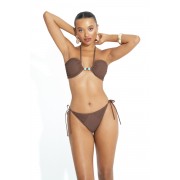 'CHOCO LOVERS' STRAPLESS ΜΠΙΚΙΝΙ ΤΟΠ 