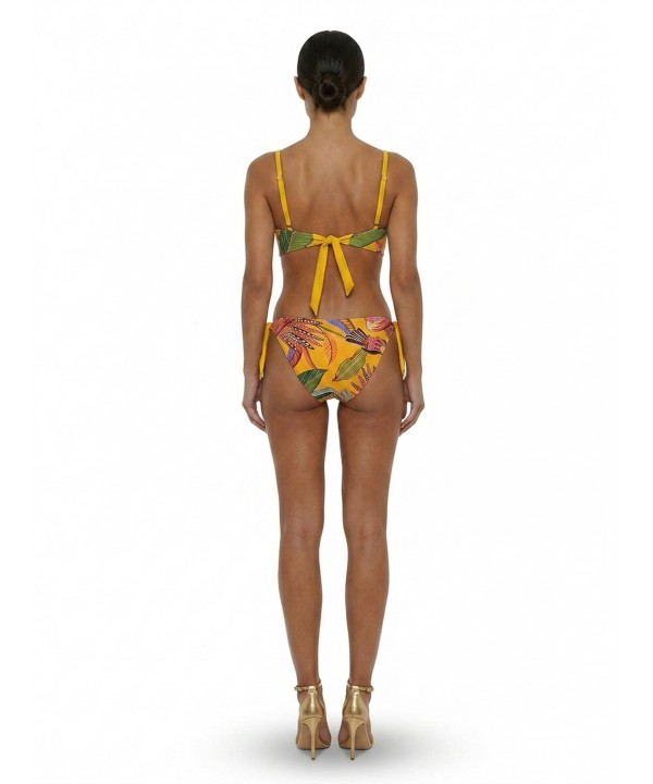 'HOT TROPIC' ΜΠΟΥΣΤΑΚΙ ΜΠΙΚΙΝΙ CROP ΤΟΠ ΜΕ ΤΥΠΩΜΑ
