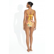 'HOT TROPIC' ΜΠΟΥΣΤΑΚΙ ΜΠΙΚΙΝΙ CROP ΤΟΠ ΜΕ ΤΥΠΩΜΑ