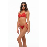 'WILD SPARKLE' TRIANGLE SWIMWEAR BIKINI TOP