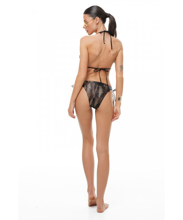 'CROCO EFFECT' BRAZILIAN ΜΑΓΙΟ ΜΠΙΚΙΝΙ ΣΛΙΠ