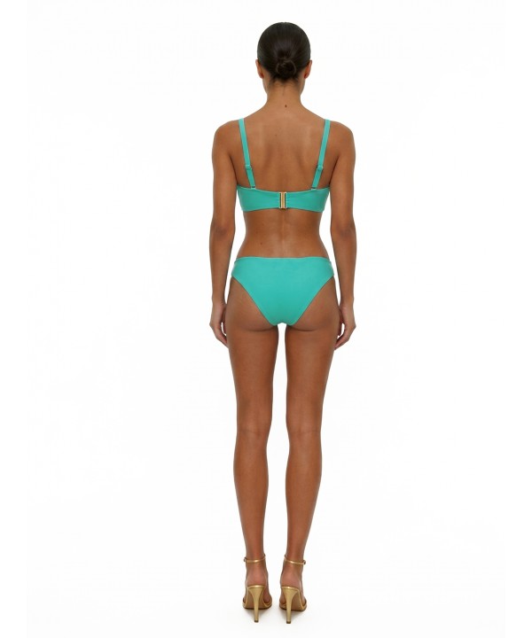 'SOLIDS' STRAPLESS UNDERWIRED BIKINI TOP IN CUP D