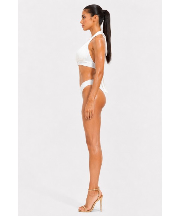 'SOLIDS' HALTERNECK BIKINI TOP