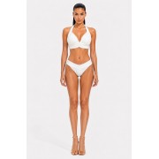 'SOLIDS' HALTERNECK BIKINI TOP