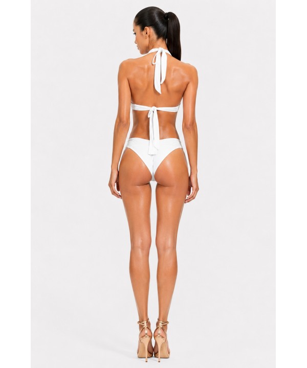 'SOLIDS' HALTERNECK BIKINI TOP