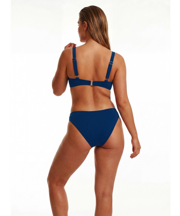 'SOLIDS' UNDERWIRED BIKINI TOP IN CUP E
