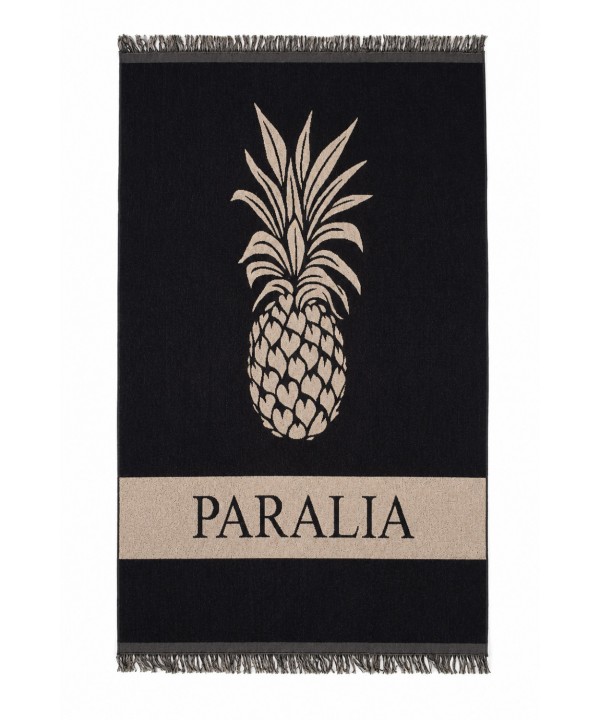 'PASSPARTOUT' PRINTED BEACH TOWEL